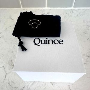 Quince Sz 7 14k Gold Circle Ring